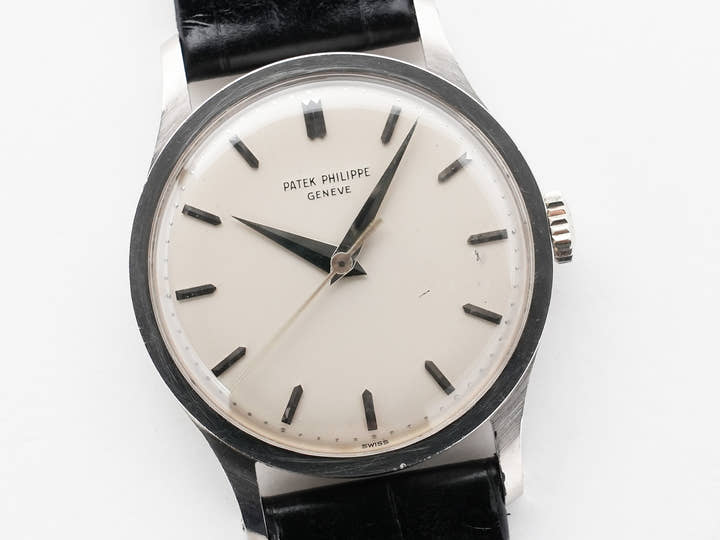 パテックフィリップ カラトラバ Ref.570 ホワイトゴールド シルバー文字盤 中古 ifzujryo
