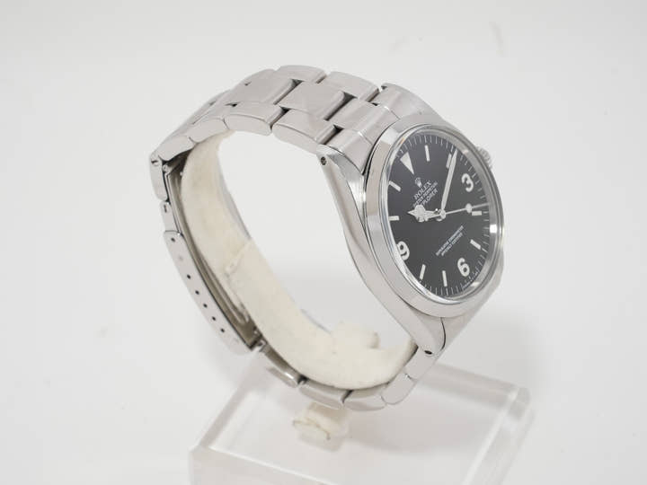 ロレックス エクスプローラーI Ref.1016 ステンレススチール ブラック文字盤 中古 nitmeihn