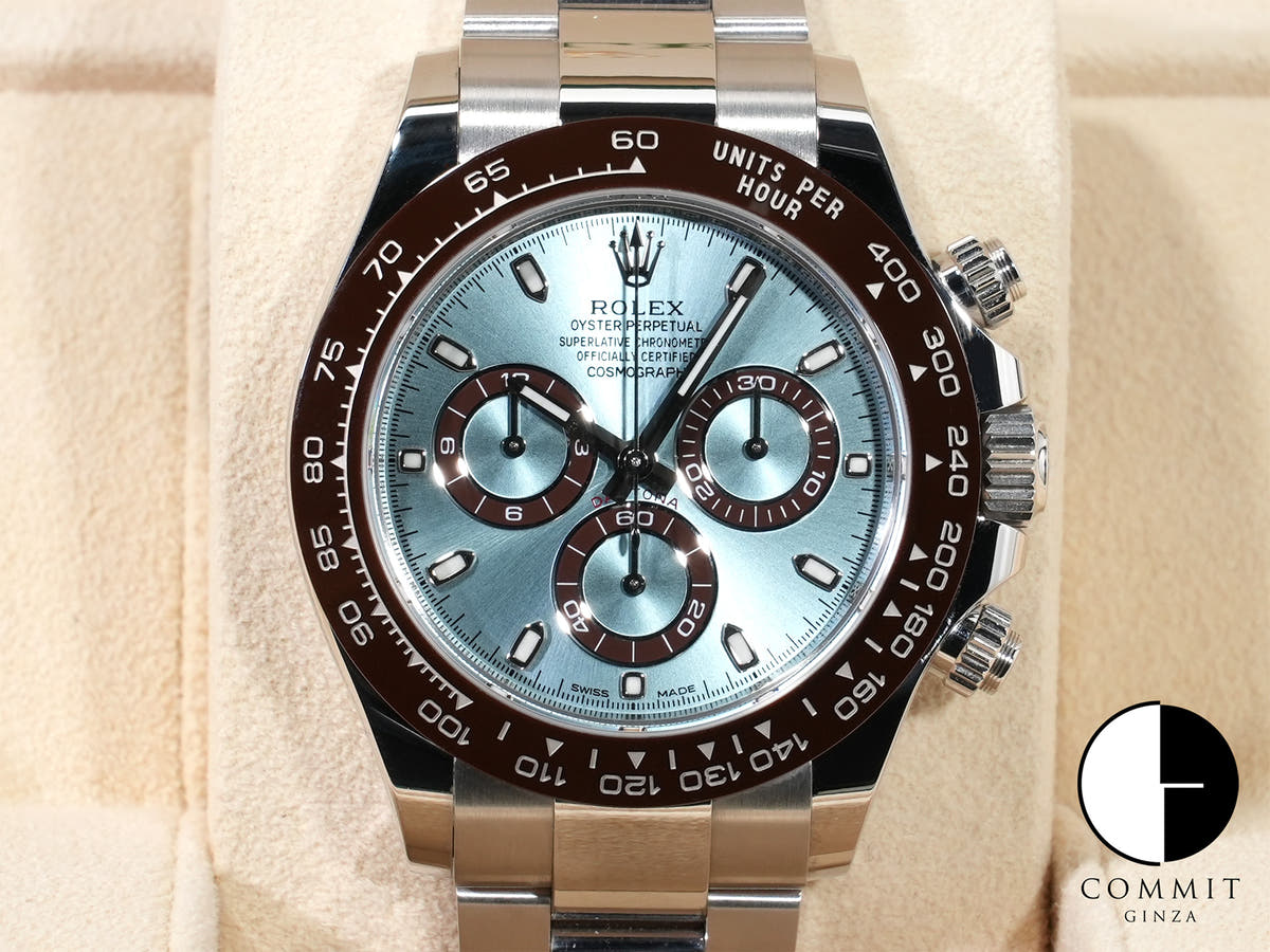 ロレックス デイトナ Ref.116506 プラチナ アイスブルー文字盤 美中古 ekyvhnpg