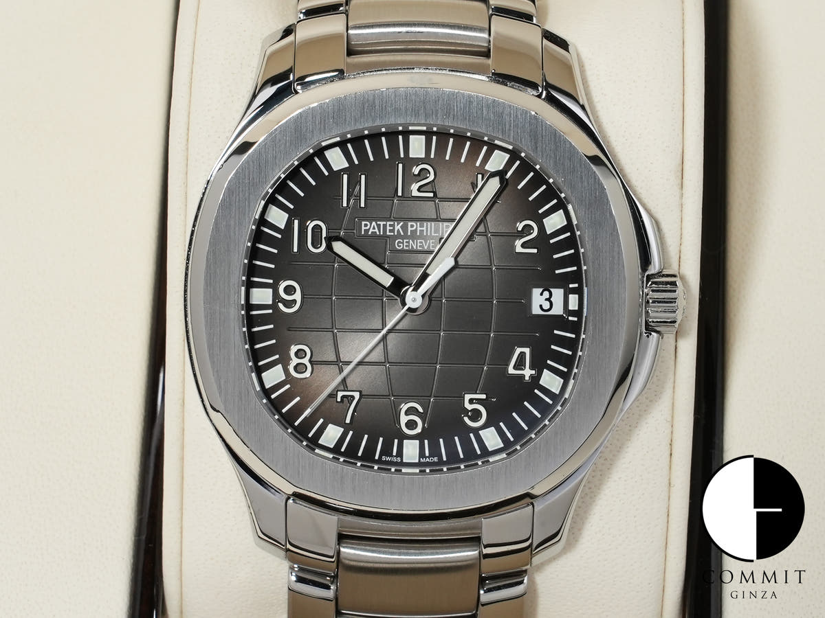 パテックフィリップ アクアノート エクストララージ Ref.5167/1A-001 ステンレススチール ブラック文字盤 中古 cyvcqv3g
