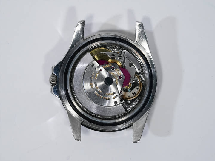 ロレックス GMTマスター Ref.1675 ステンレススチール ブラック文字盤 オイスターブレスレット 中古 65mwih8p