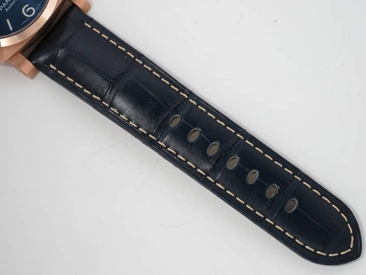 パネライ ルミノール マリーナ ゴールドテック 44mm Ref.PAM01112 ゴールドテック ブルー文字盤 未使用 5wrwo9fw