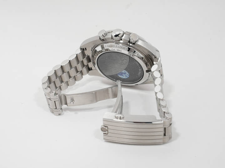 オメガ スピードマスター 記念モデル コーアクシャル マスター クロノメーター クロノグラフ 42MM Ref.310.32.42.50.02.001 ステンレススチール シルバー文字盤 極美品 hzpt3fsp