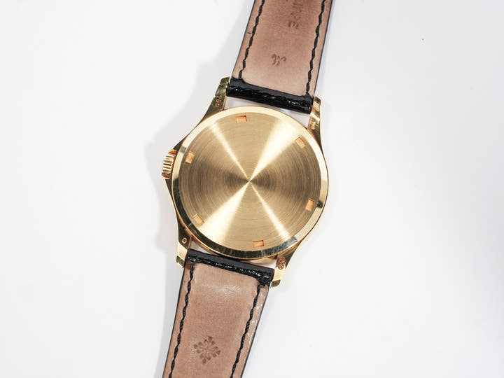 パテックフィリップ カラトラバ Ref.5115J-001 イエローゴールド エナメル文字盤 中古 khroon63