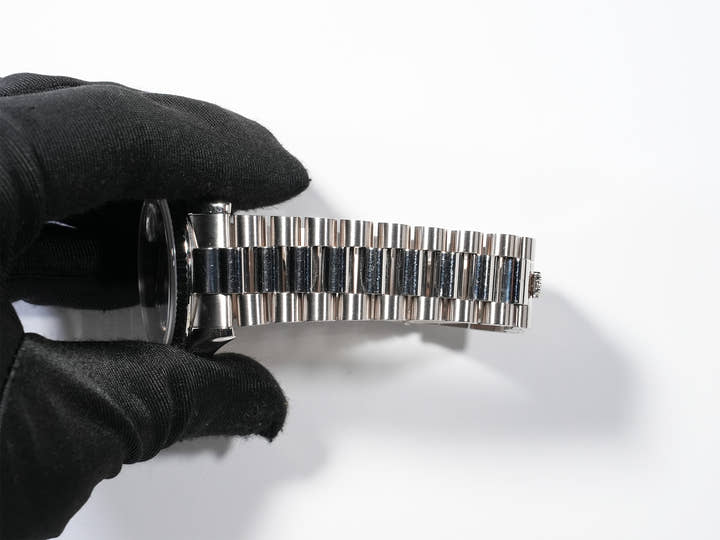 ロレックス デイデイト36 Ref.118239A ホワイトゴールド ブルー文字盤 中古 j99zai8v