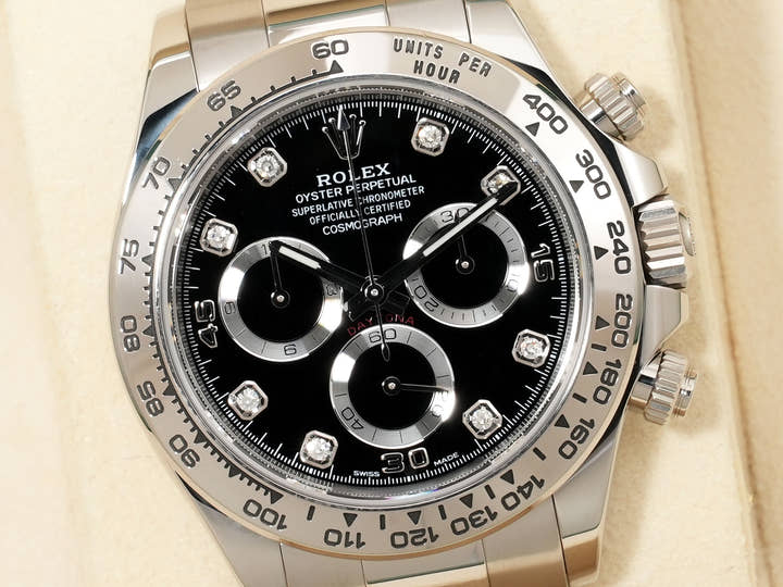 ロレックス デイトナ Ref.116509G ホワイトゴールド ブラック文字盤 美品 m23bmfxb