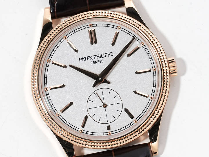 パテックフィリップ カラトラバ Ref.6119R-001 ローズゴールド シルバー文字盤 中古 n4vsy3ju