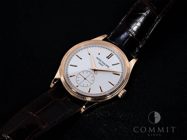 パテックフィリップ カラトラバ Ref.6119R-001 ローズゴールド シルバー文字盤 中古 n4vsy3ju