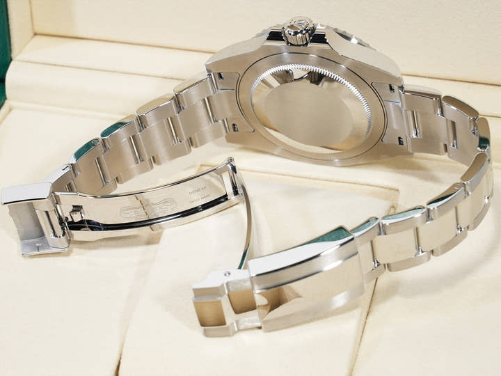 Rolex GMT-Master II Ref. 126710BLNR Stainless Steel Black Dial Oyster Bracelet Unused kuvfk3aj
