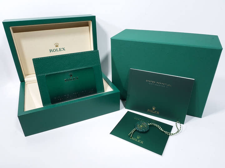 ロレックス GMTマスターII Ref.126710GRNR ステンレススチール ブラック文字盤 ジュビリーブレスレット 未使用 e8zv2goy