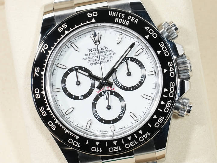 Rolex Daytona Ref. 126500LN Stainless Steel White Dial Excellent Condition cwhambhs
