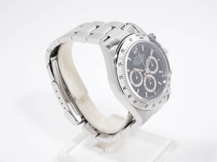 Rolex Daytona El Primero Ref. 16520 Stainless Steel Black Dial Pre-owned 5kdkdyxu