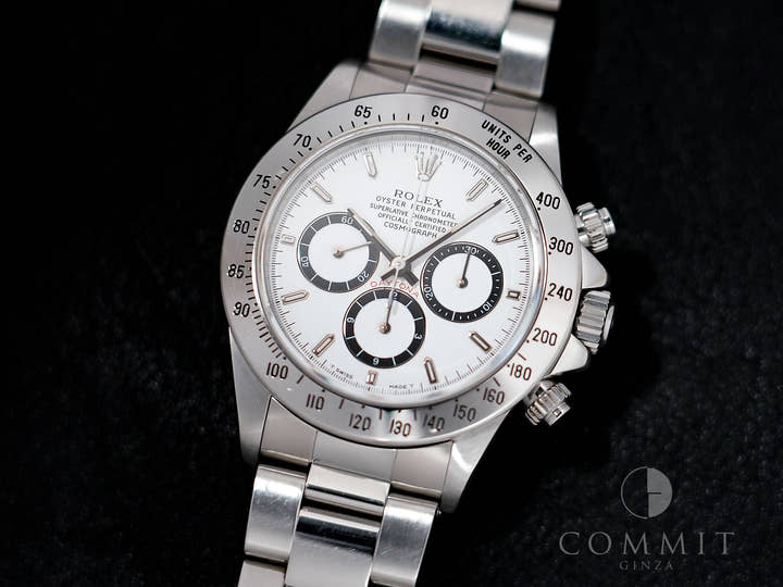 Rolex Daytona El Primero Ref. 16520 Stainless Steel White Dial Used m7d2oqo3