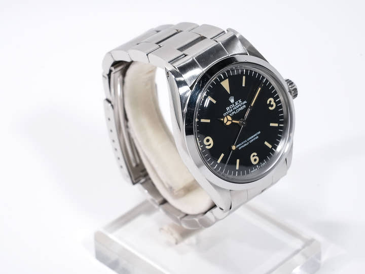 ロレックス エクスプローラーI Ref.1016 ステンレススチール ブラック文字盤 中古 fo3v3vtb