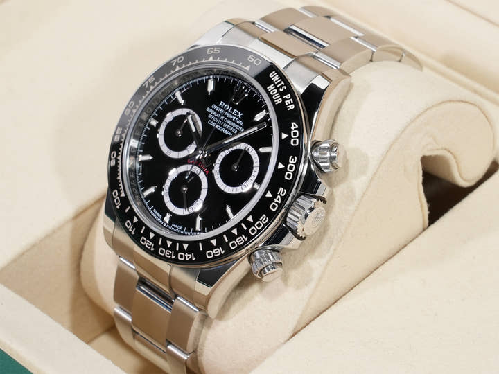 ロレックス デイトナ Ref.126500LN ステンレススチール ブラック文字盤 美中古 htenc6tk