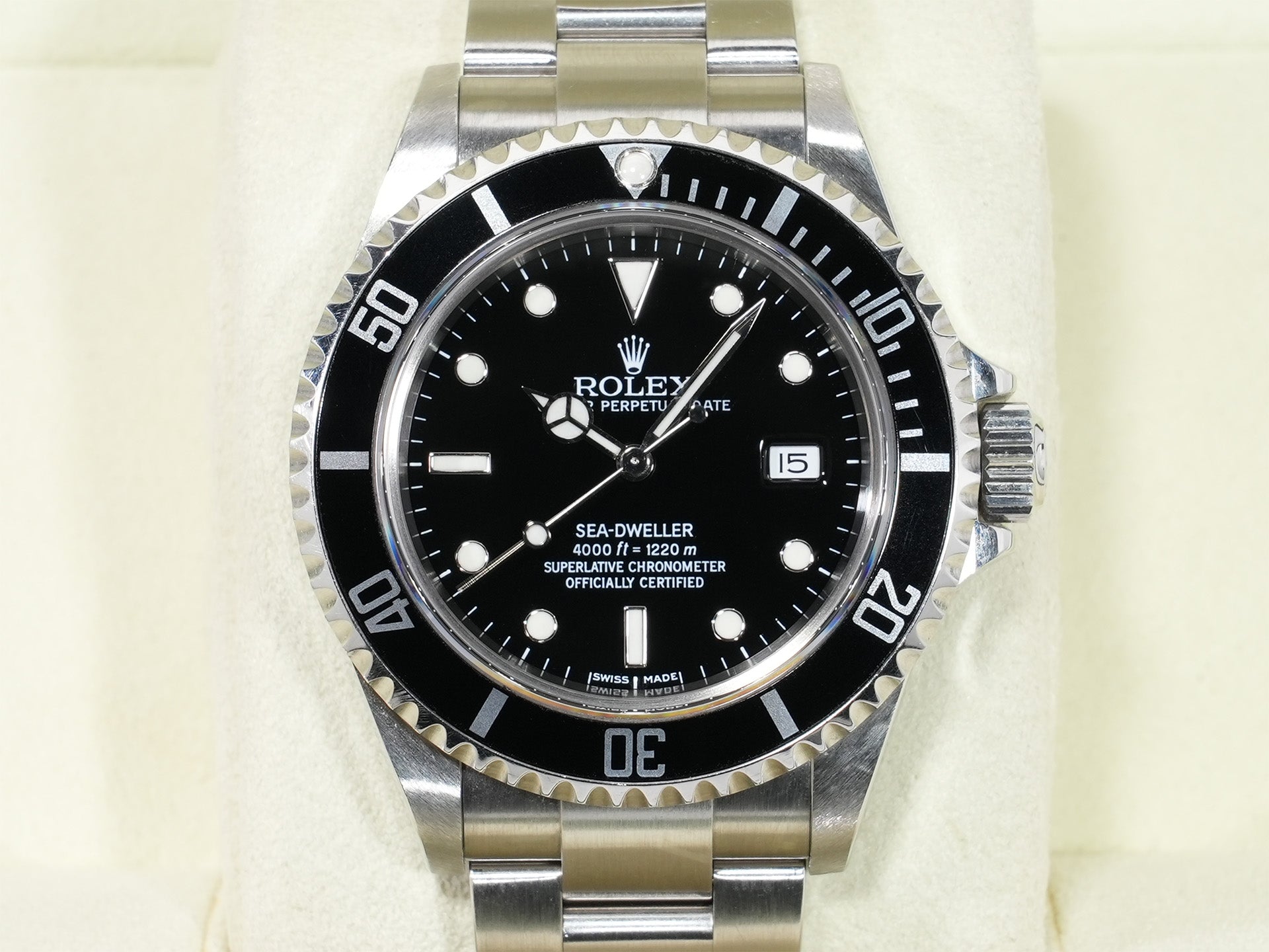 ロレックス シードゥエラー Ref.16600 ステンレススチール ブラック文字盤 中古 2iwr9noz