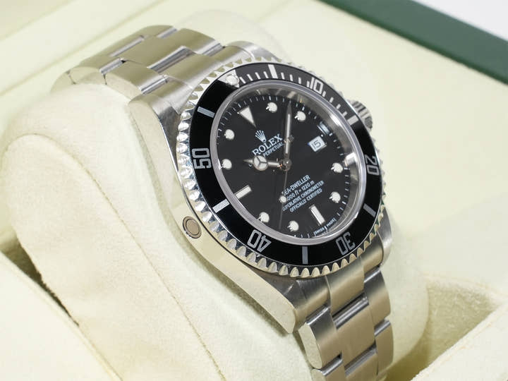 ロレックス シードゥエラー Ref.16600 ステンレススチール ブラック文字盤 中古 2iwr9noz
