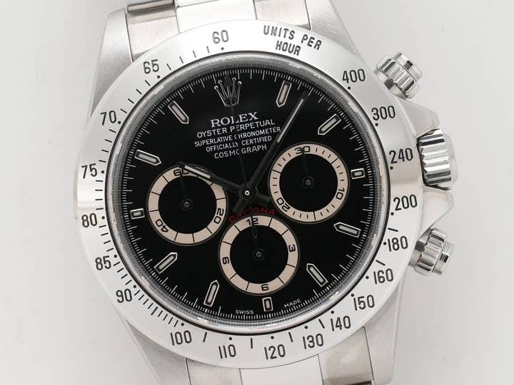 ロレックス デイトナ エルプリメロ Ref.16520 ステンレススチール ブラック文字盤 中古 4uqb9eok