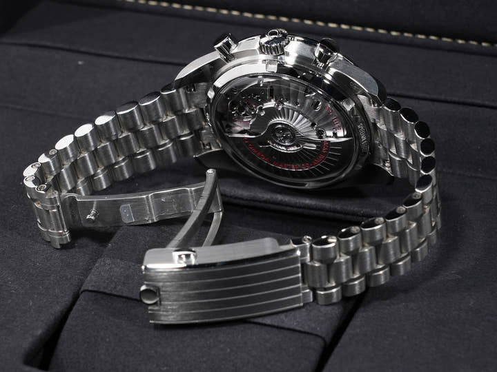 オメガ スピードマスター スーパーレーシング 44.25mm Ref.329.30.44.51.01.003 ステンレススチール ブラック文字盤 美中古 oemaxhv7