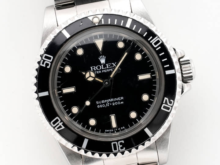 ロレックス サブマリーナー Ref.5513 ステンレススチール ブラック文字盤 中古 46c56t9j