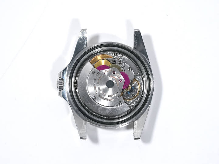 ロレックス エクスプローラーII Ref.1655 ステンレススチール ブラック文字盤 オイスターブレスレット 中古 jk5t572n