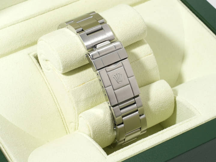 Rolex Explorer II Ref. 16570 Stainless Steel Black Dial Oyster Bracelet Used 2aqavxjv