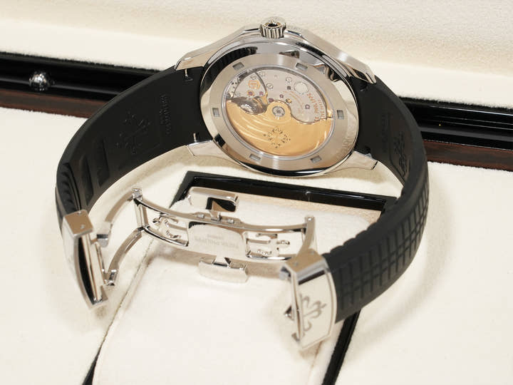 パテックフィリップ アクアノート Ref.5167A-001 ステンレススチール ブラック文字盤 美品 3z5v425x