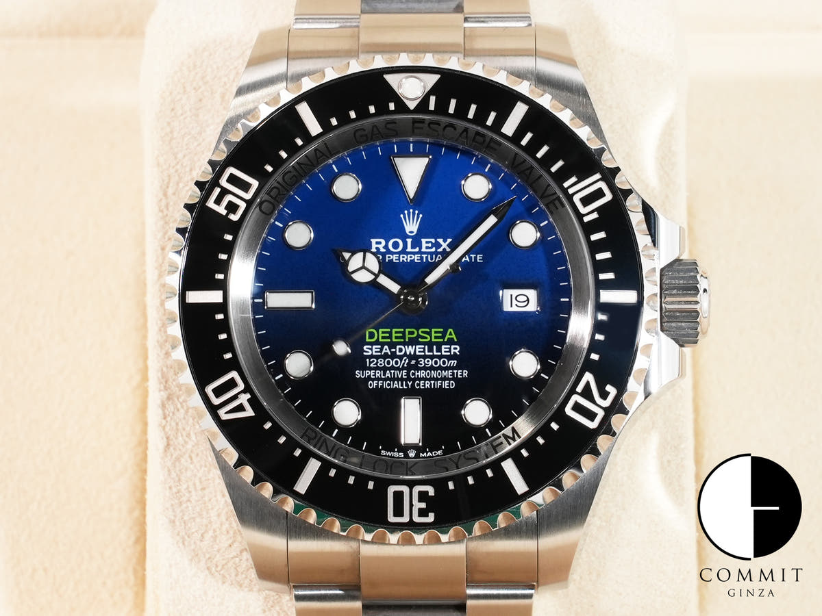 ロレックス シードゥエラー ディープシー Ref.126660 ステンレススチール D-BLUE文字盤 中古 v49cesap