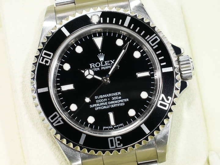 ロレックス サブマリーナー ノンデイト Ref.14060M ステンレススチール ブラック文字盤 中古 gu7syya2