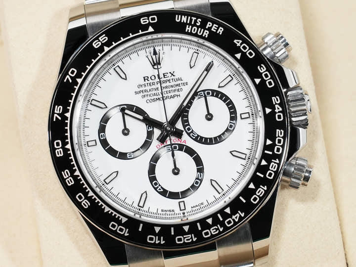 Rolex Daytona Ref. 126500LN Stainless Steel White Dial Used nf5rf9ma