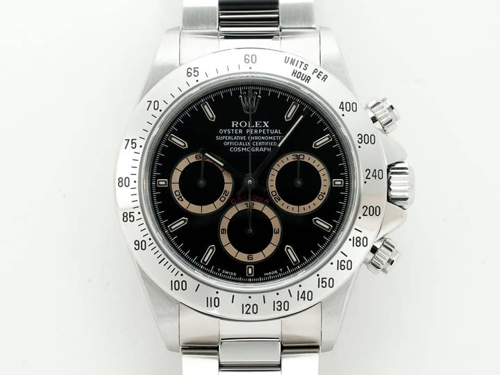 ロレックス デイトナ エルプリメロ Ref.16520 ステンレススチール ブラック文字盤 中古 b97zg7qp