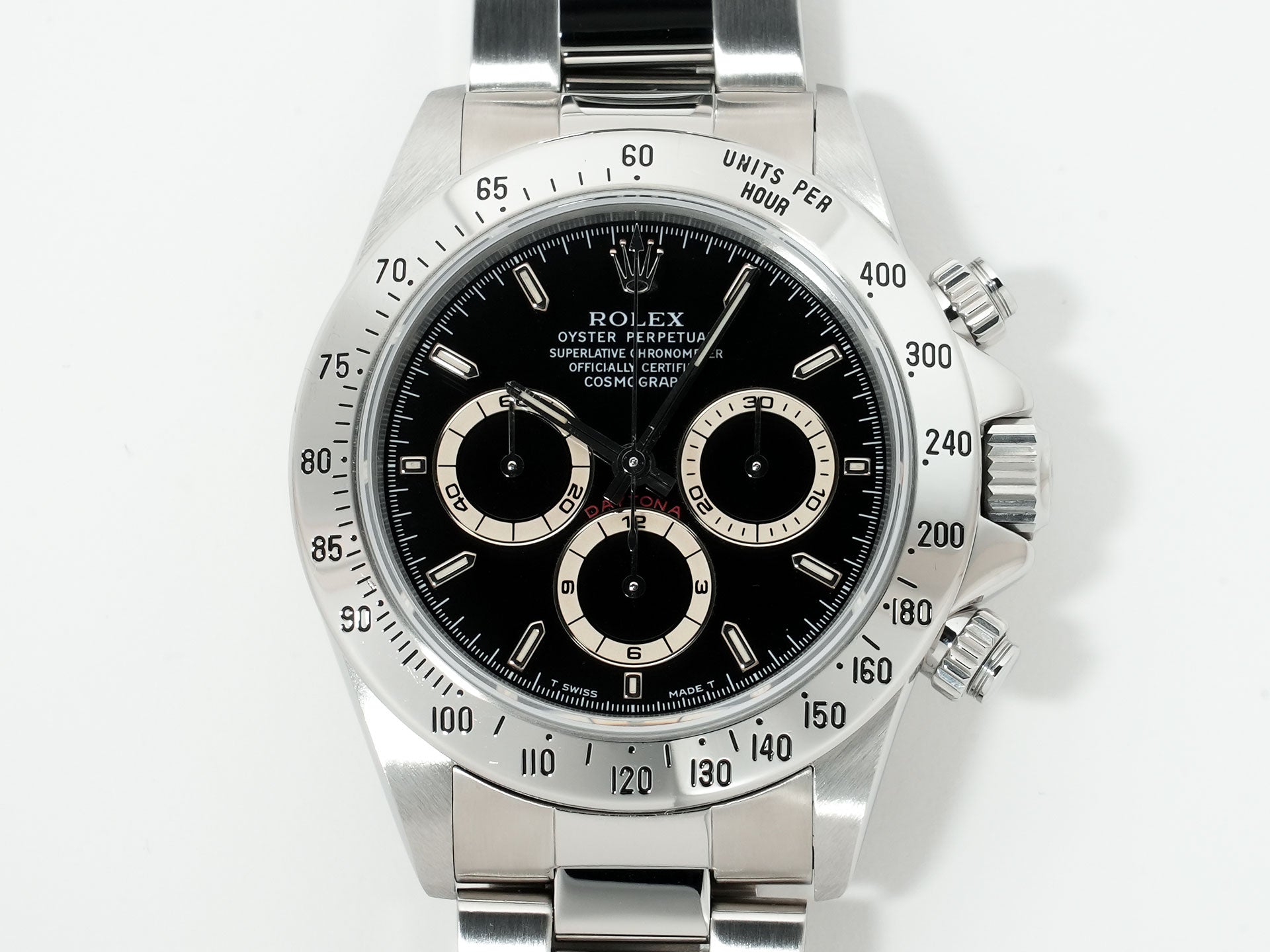 ロレックス デイトナ エルプリメロ Ref.16520 ステンレススチール ブラック文字盤 中古 nmbeti7y