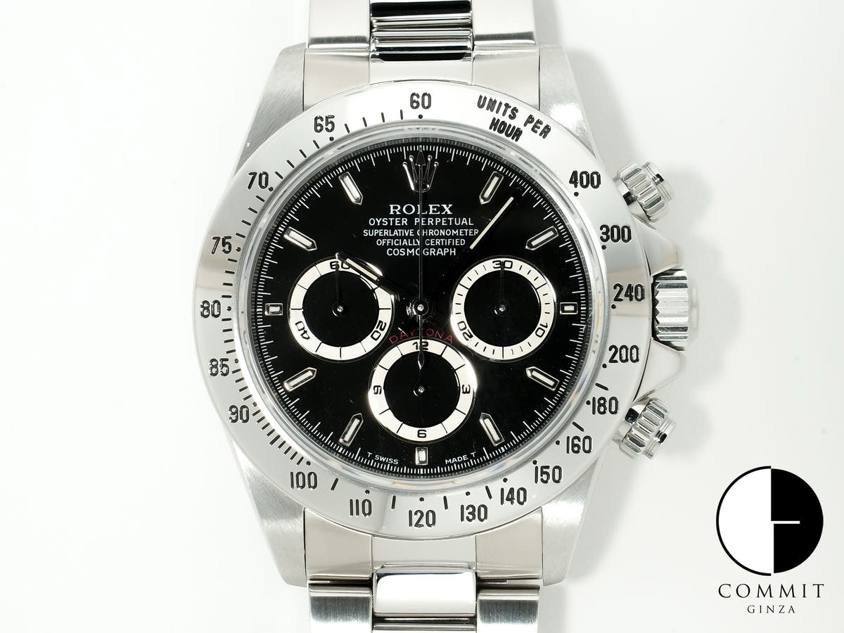 ロレックス デイトナ エルプリメロ Ref.16520 ステンレススチール ブラック文字盤 中古 ftc8eeyy