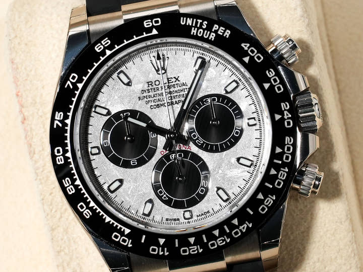 Rolex Daytona Ref. 116519LN White Gold Meteorite Dial Unused ng4vu4g8