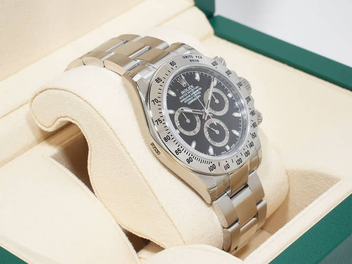 Rolex Daytona Ref. 116520 Stainless Steel Black Dial Deadstock gmf2nnbw