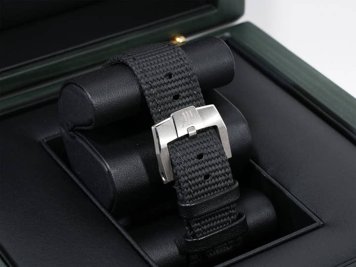 オーデマピゲ CODE 11.59 バイ オーデマ ピゲ クロノグラフ Ref.26393BC.OO.A002KB.02 ホワイトゴールド オニキス文字盤 美中古 i4jh2p9w
