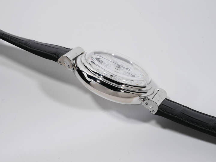 IWC ダ・ヴィンチ パーペチュアルカレンダー クロノグラフ Ref.IW3750 ホワイトゴールド ホワイト文字盤 美中古 qptkmmnd
