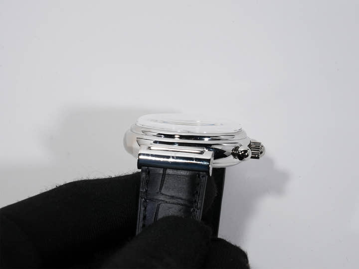 IWC ダ・ヴィンチ パーペチュアルカレンダー クロノグラフ Ref.IW3750 ホワイトゴールド ホワイト文字盤 美中古 qptkmmnd