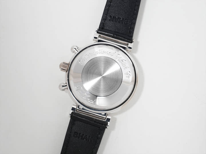 IWC ダ・ヴィンチ パーペチュアルカレンダー クロノグラフ Ref.IW3750 ホワイトゴールド ホワイト文字盤 美中古 qptkmmnd
