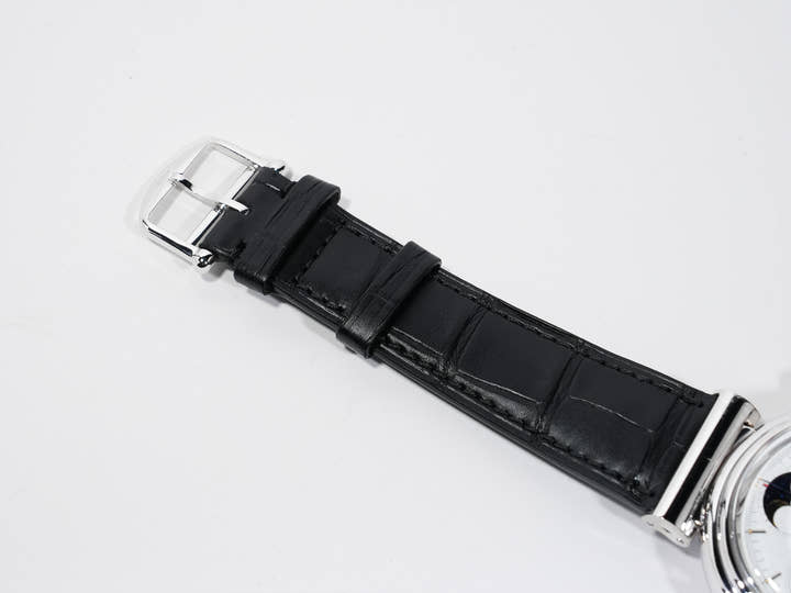 IWC ダ・ヴィンチ パーペチュアルカレンダー クロノグラフ Ref.IW3750 ホワイトゴールド ホワイト文字盤 美中古 qptkmmnd