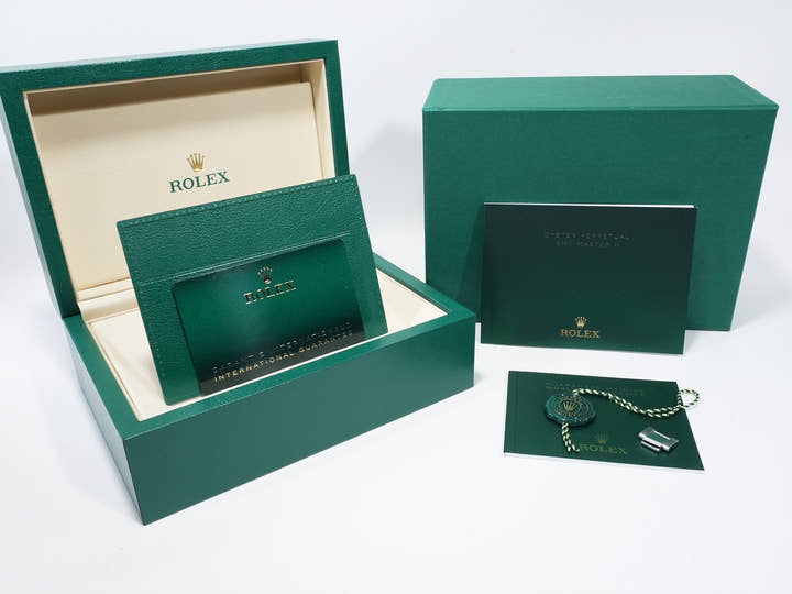 Rolex GMT-Master II Ref. 126710BLNR Stainless Steel Black Dial Oyster Bracelet Unused inc6o9q9