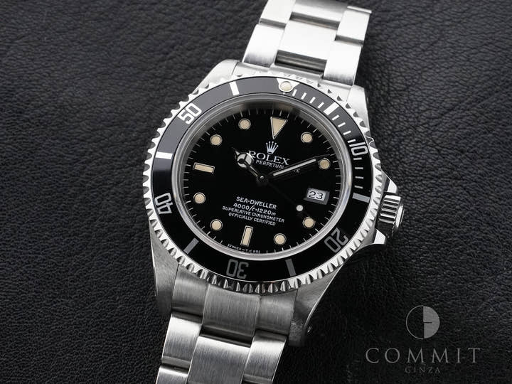 Rolex Sea-Dweller Ref.16600 Stainless Steel Black Dial Used vv7vhr85