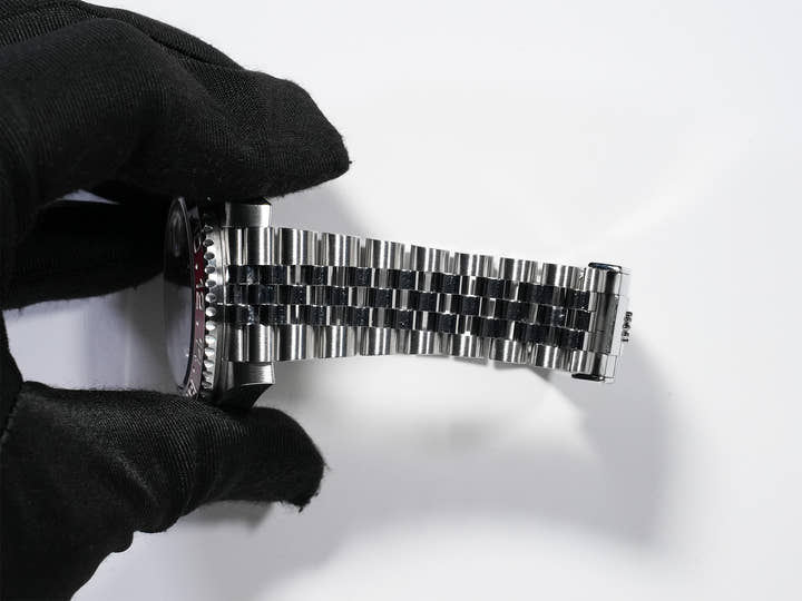 Rolex GMT-Master II Ref. 126710BLRO Stainless Steel Black Dial Jubilee Bracelet Pre-owned bb795bkh