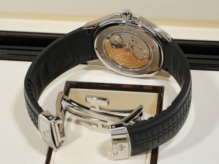 パテックフィリップ アクアノート Ref.5167A-001 ステンレススチール ブラック文字盤 美中古 s3hkd5ni