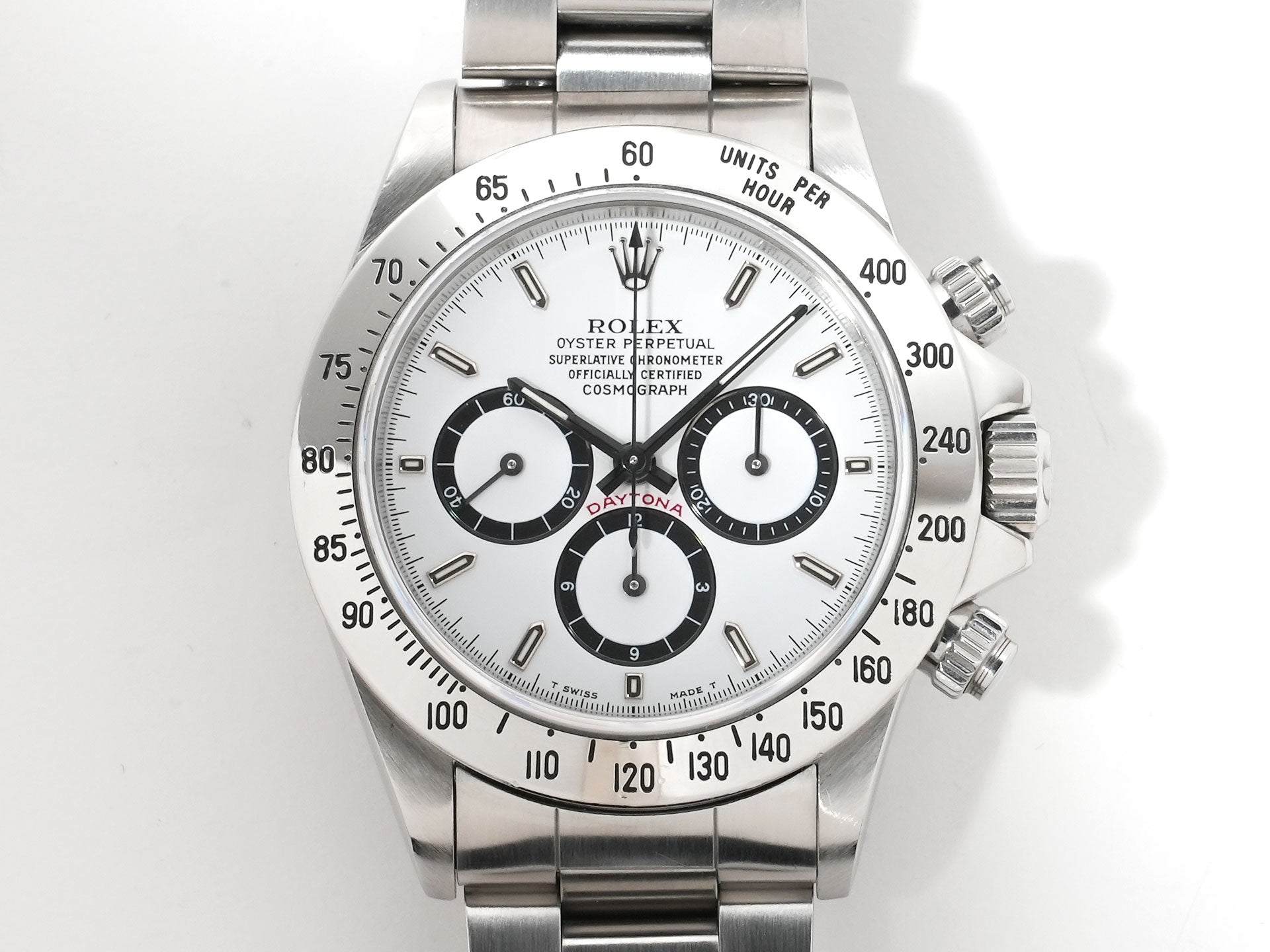 ロレックス デイトナ エルプリメロ Ref.16520 ステンレススチール ホワイト文字盤 中古 emrd2fpm