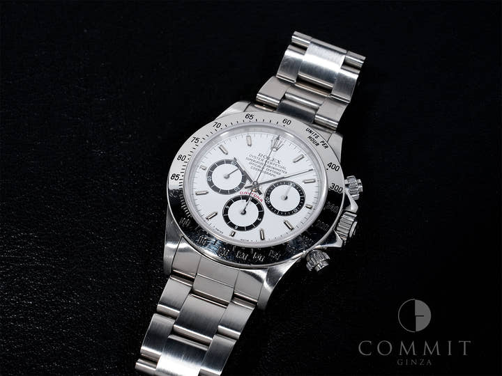 ロレックス デイトナ エルプリメロ Ref.16520 ステンレススチール ホワイト文字盤 中古 emrd2fpm