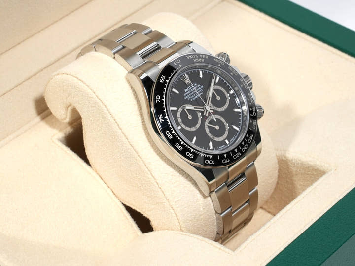 Rolex Daytona Ref. 126500LN Stainless Steel Black Dial Used o3jv4232