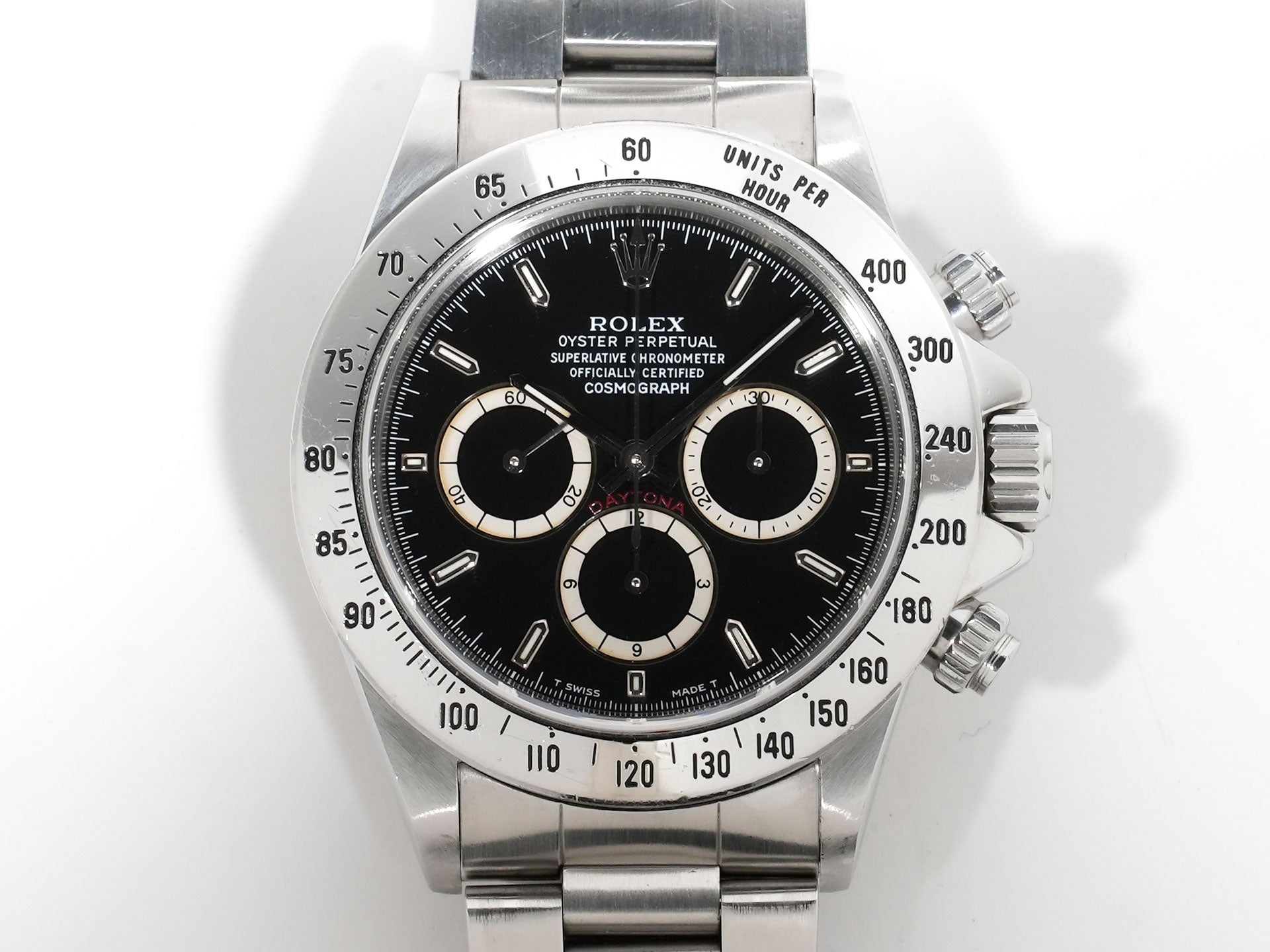 ロレックス デイトナ エルプリメロ Ref.16520 ステンレススチール ブラック文字盤 中古 6etb4h6r
