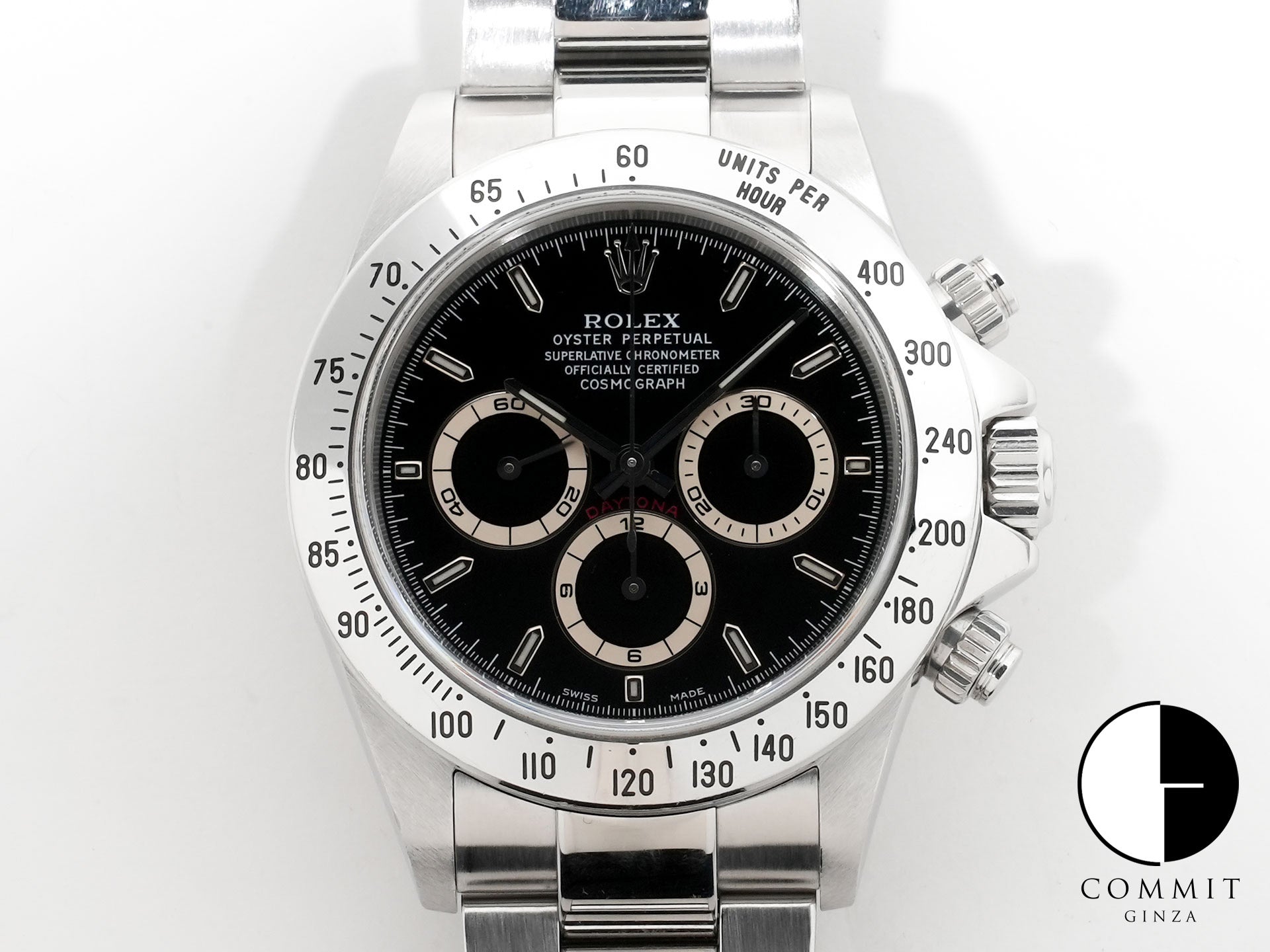 ロレックス デイトナ エルプリメロ Ref.16520 ステンレススチール ブラック文字盤 中古 crg78wyp
