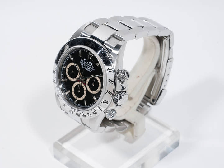 ロレックス デイトナ エルプリメロ Ref.16520 ステンレススチール ブラック文字盤 中古 crg78wyp